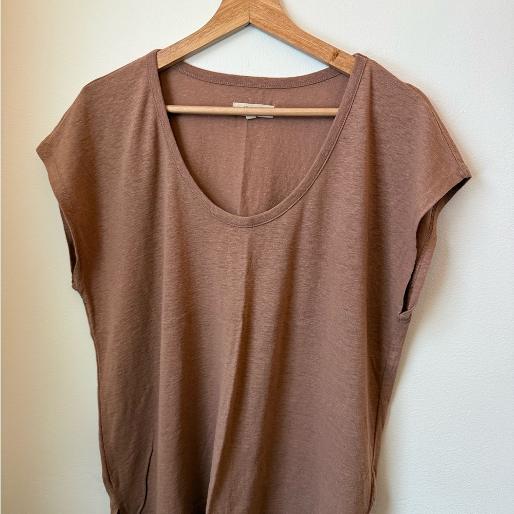Madewell Women’s Cocoa Short Sleeve Tee M
